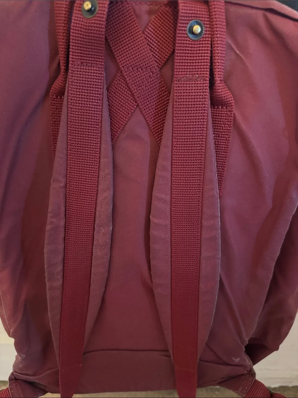 Fjallraven Kånken Backpack in Burgundy